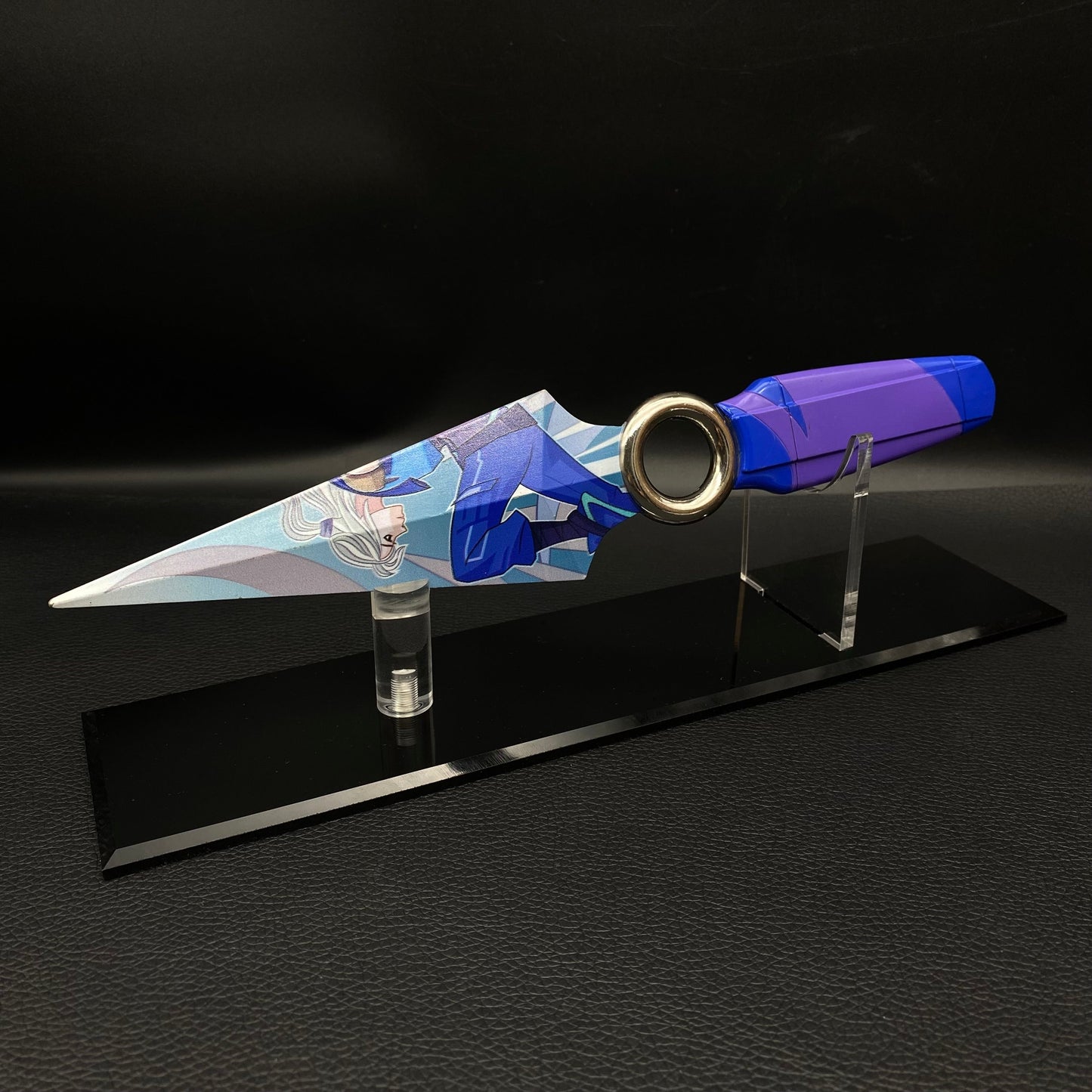 Go Volume No 1 Knife Jett Kunai Life Size Blunt Metal Replica