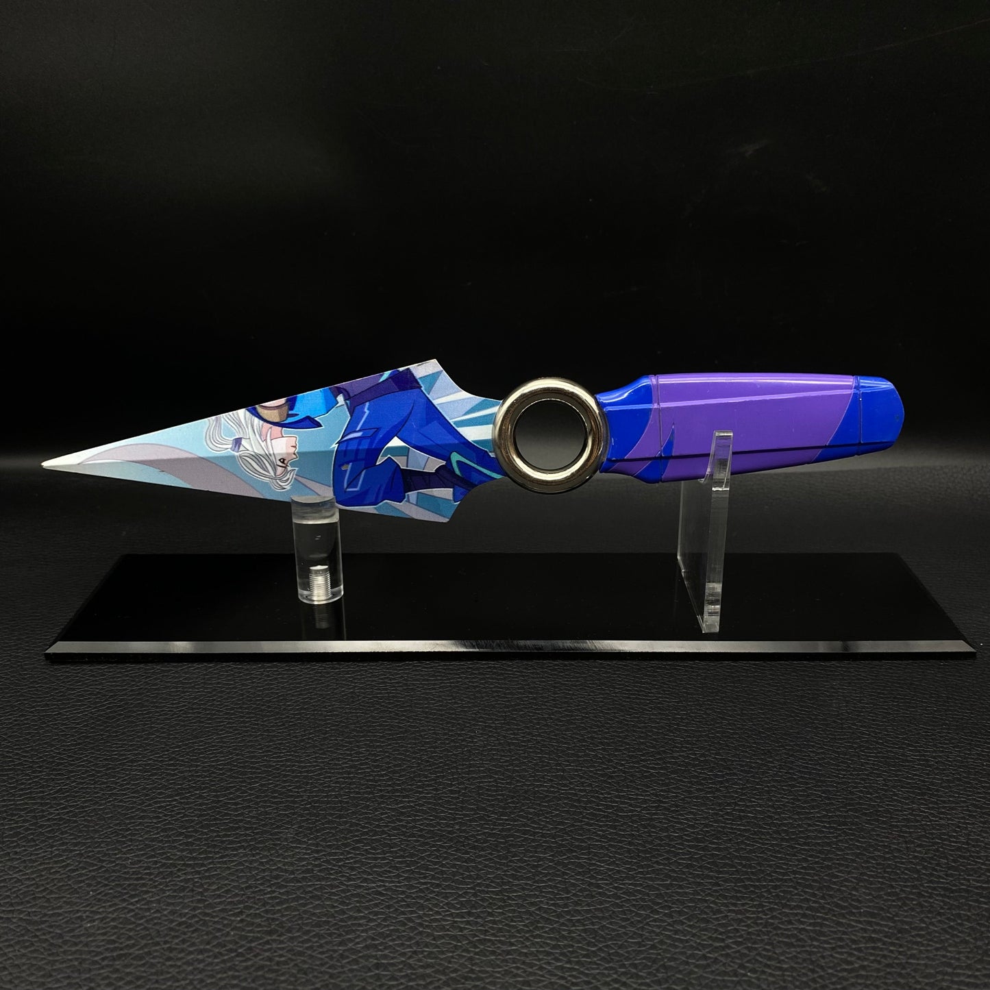 Go Volume No 1 Knife Jett Kunai Life Size Blunt Metal Replica