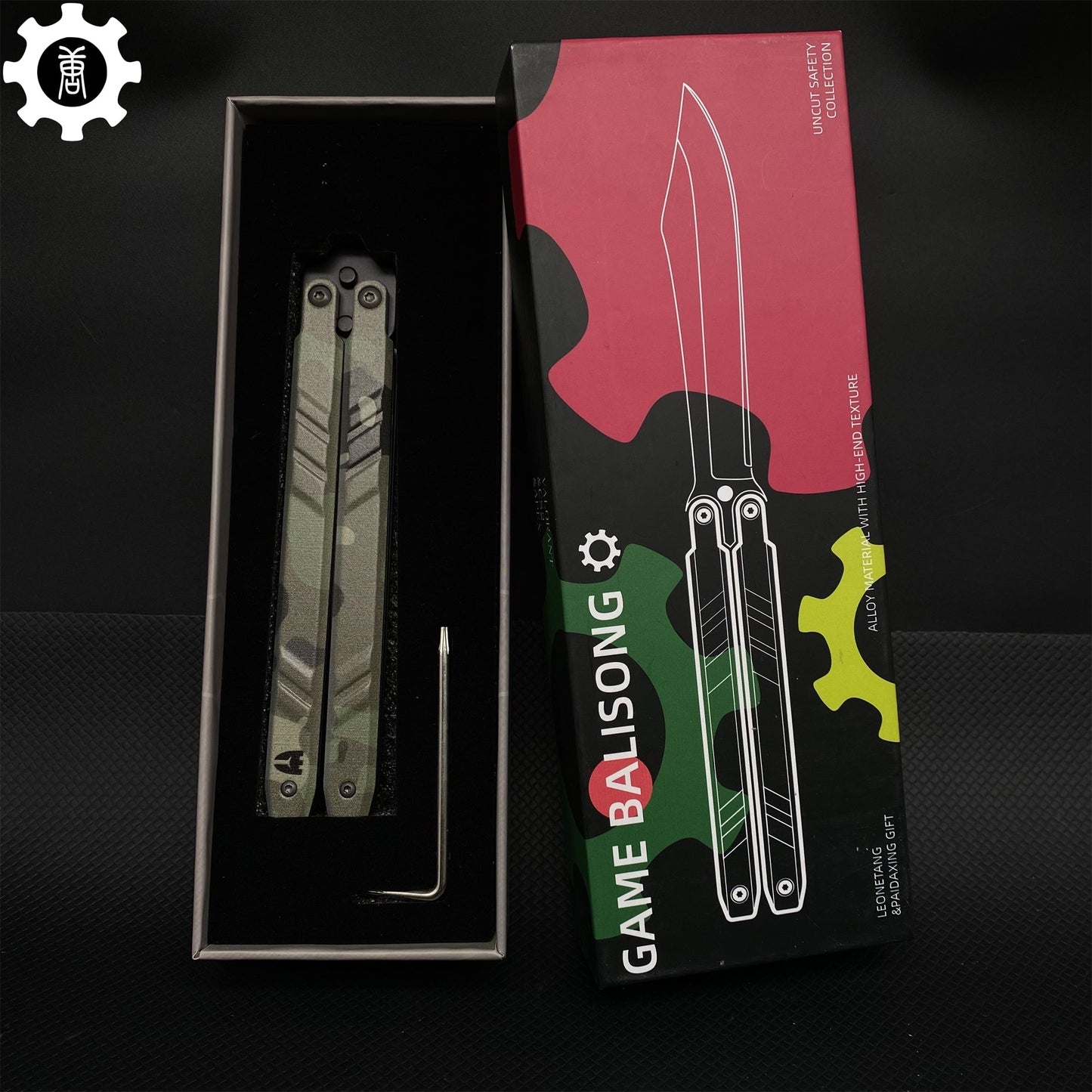 Recon Knife Blunt Blade Trainer Cosplay Prop