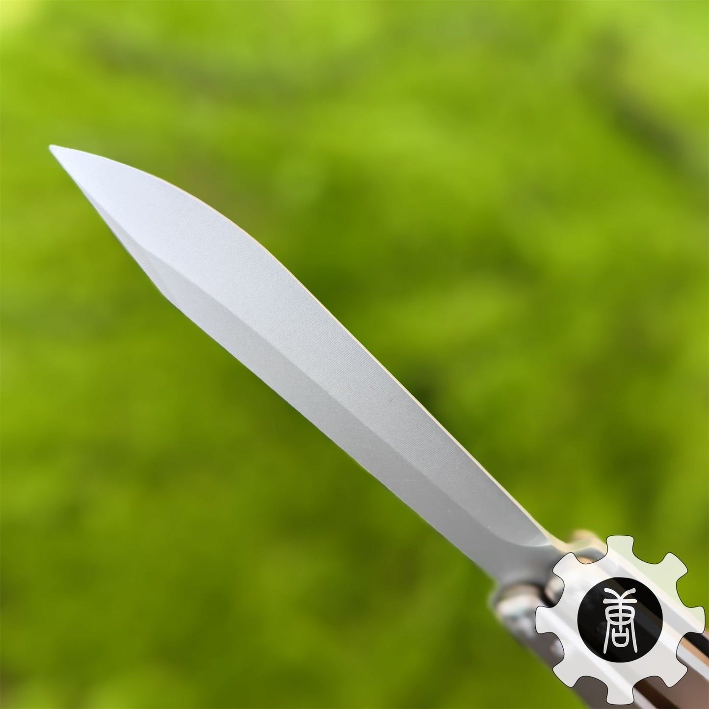 High-End TF2 Spy Knife Balisong Trainer-Blunt Blade