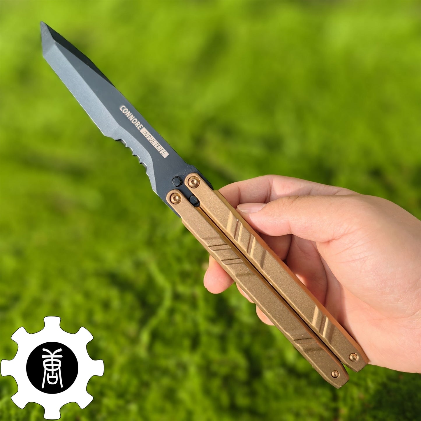 Recon Knife Blunt Blade Trainer Cosplay Prop