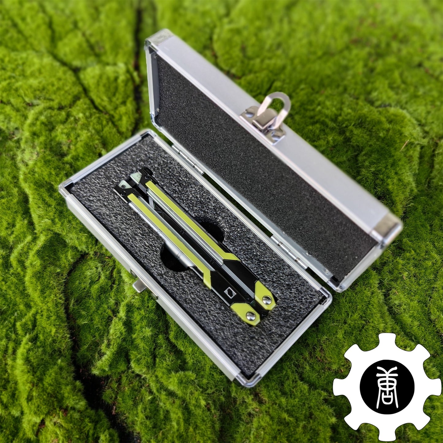 RGX Knife Metal Blunt Blade Butterfly Trainer Cosplay Prop Game Replica