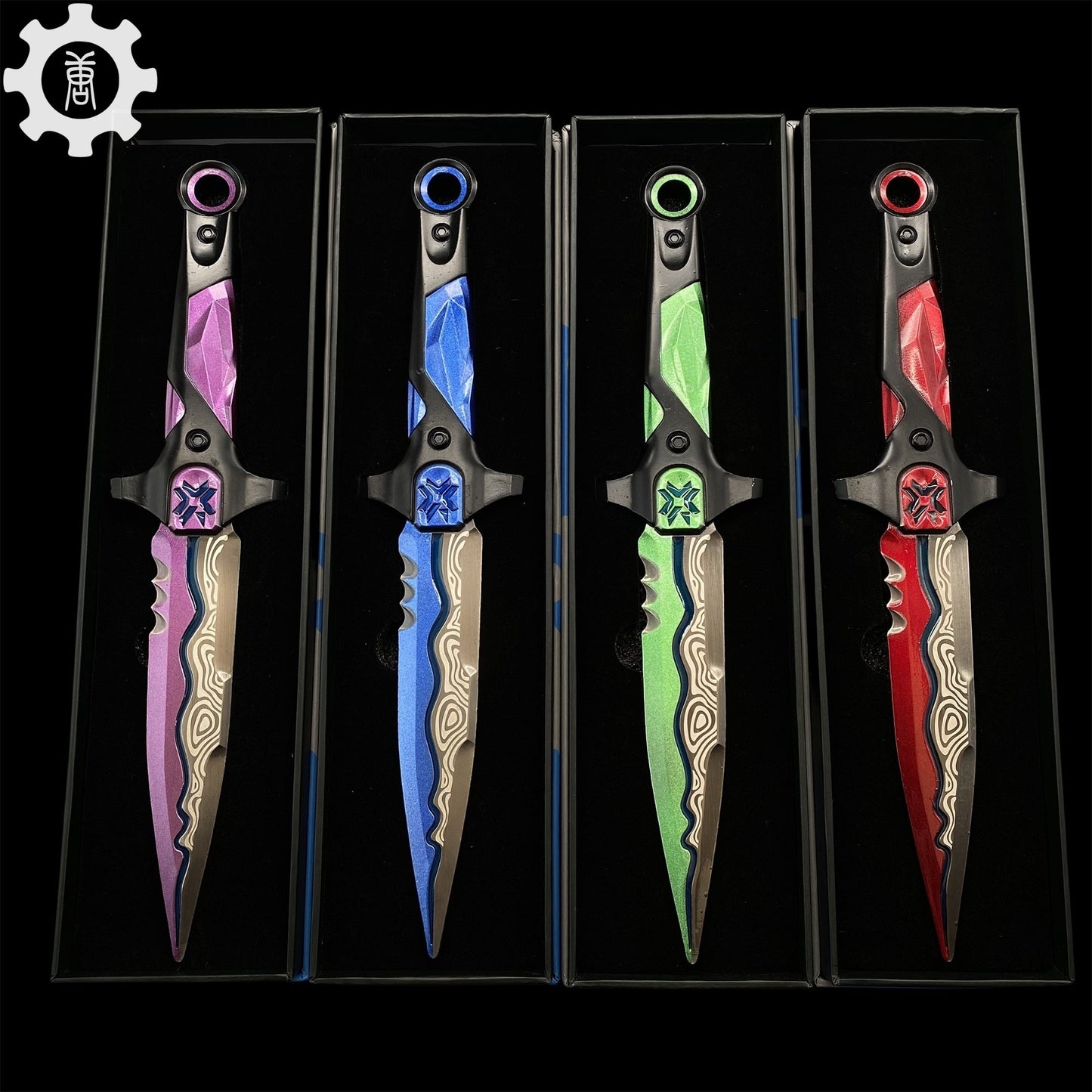 Val Game Knife Handicrafts Metal Game Skin Knife Gamer Gift