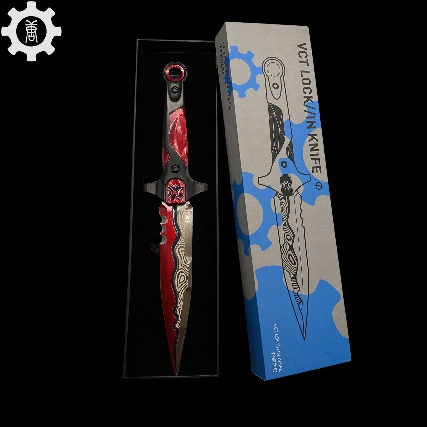 Val Game Knife Handicrafts Metal Game Skin Knife Gamer Gift