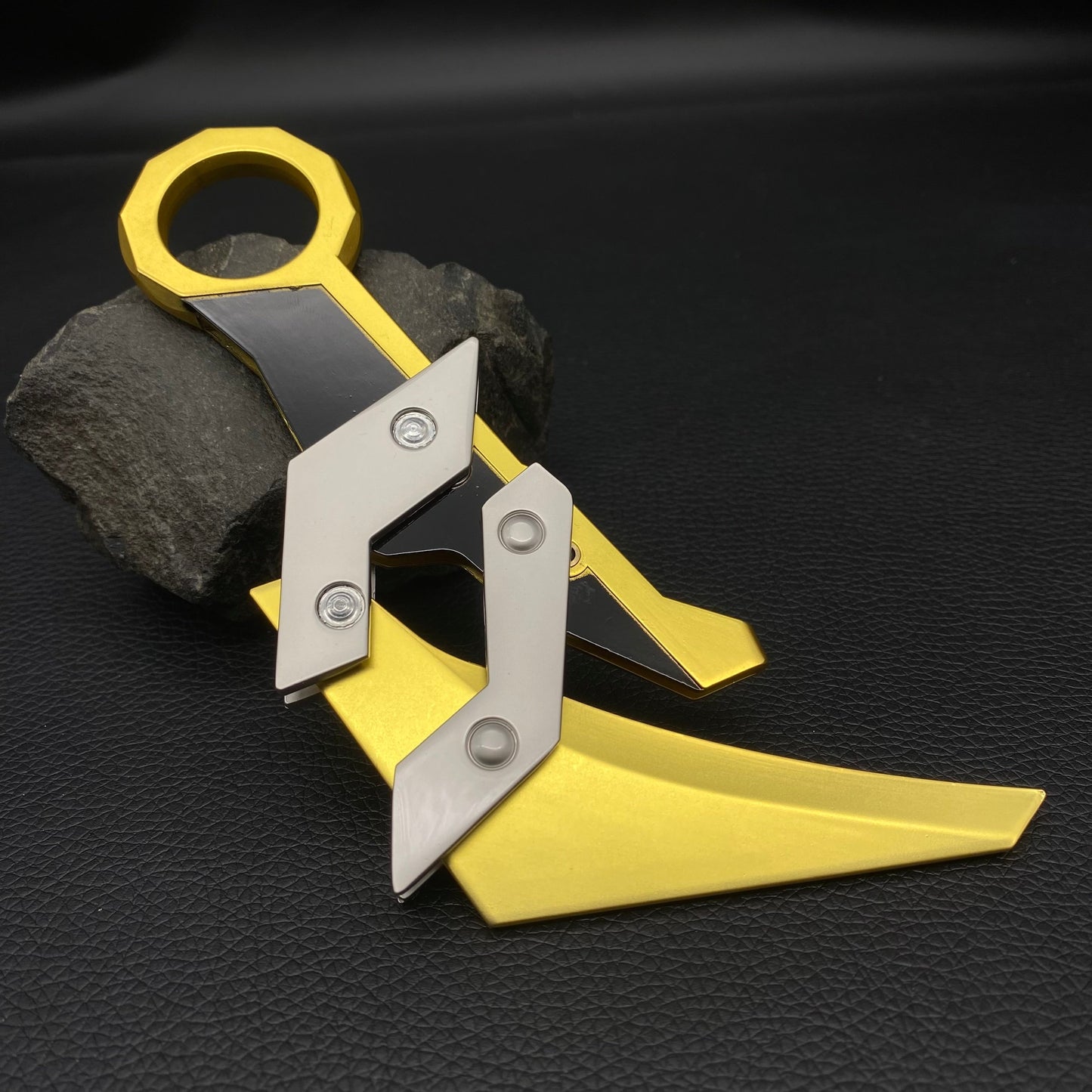 Metal Prime 2.0 Karambit Blunt Blade Trainer Cosplay Prop Game Replica
