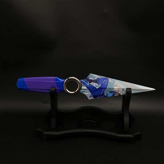 Go Volume No 1 Knife Jett Kunai Life Size Blunt Metal Replica