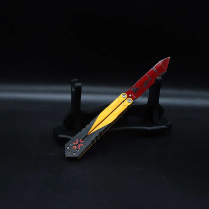 Metal Champion Knife Blunt Blade Trainer Cosplay Prop