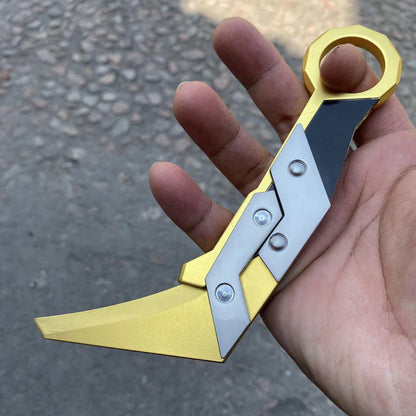 Val Game Knife Handicrafts Metal Game Skin Knife Gamer Gift
