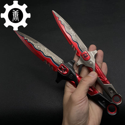 Val Game Knife Handicrafts Metal Game Skin Knife Gamer Gift