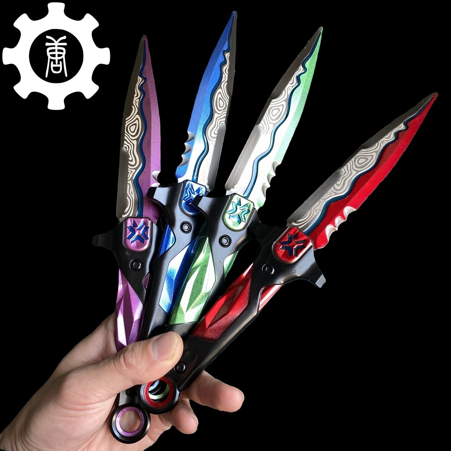 Val Game Knife Handicrafts Metal Game Skin Knife Gamer Gift