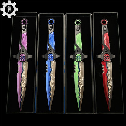 Val Game Knife Handicrafts Metal Game Skin Knife Gamer Gift