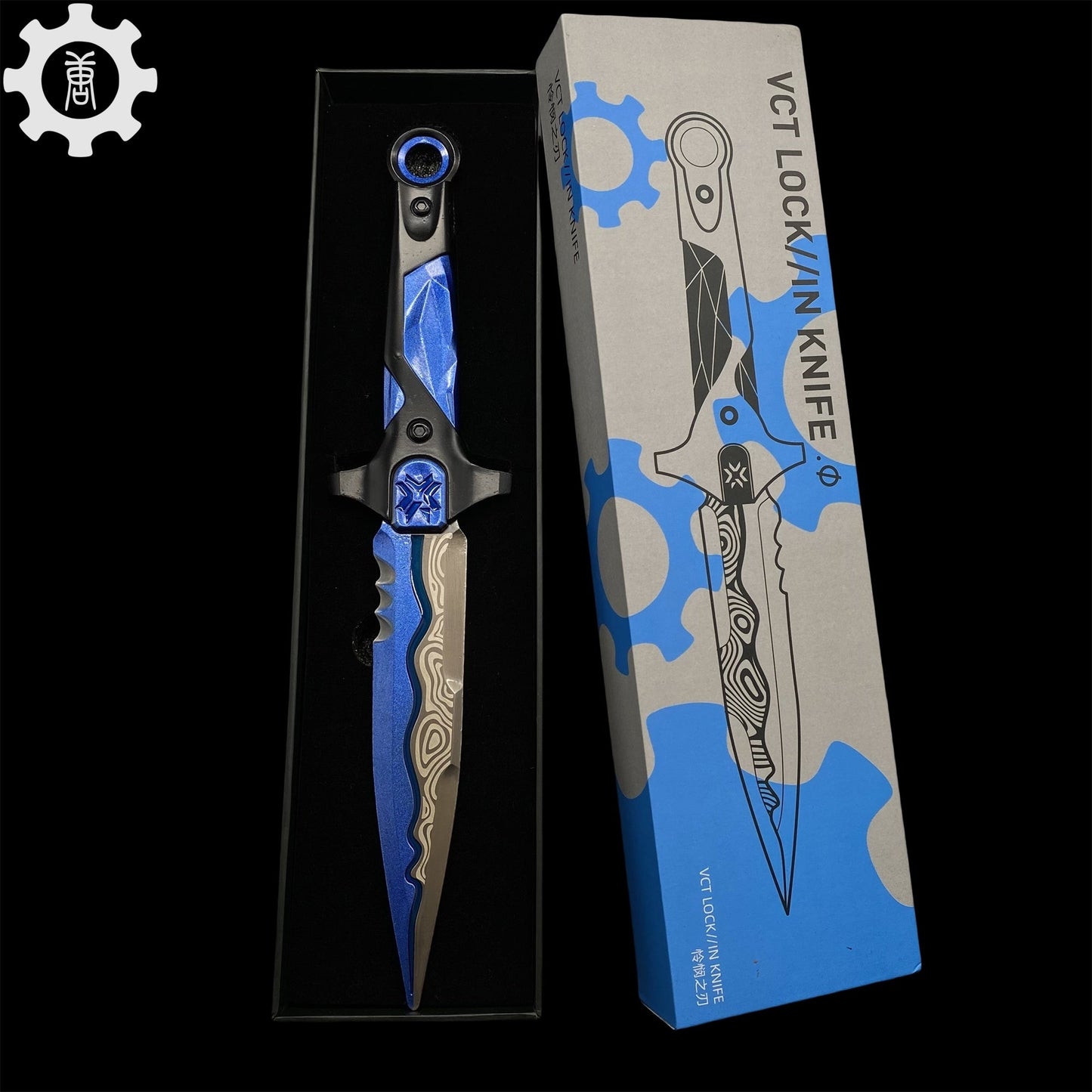 Val Game Knife Handicrafts Metal Game Skin Knife Gamer Gift